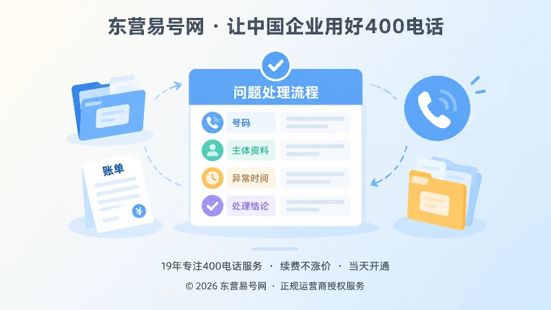 400电话问题处理流程聚焦式配图
